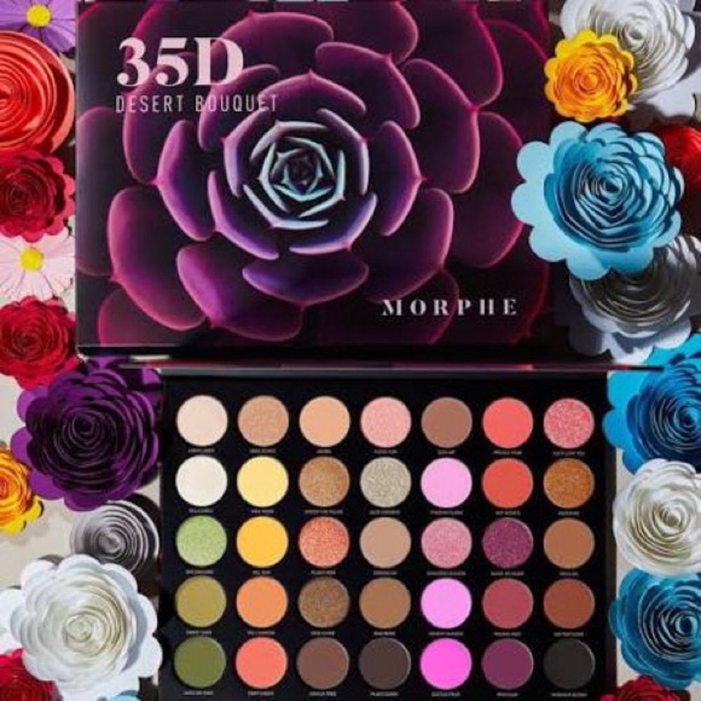 Morphe 35D Desert Bouquet Eyeshadow Palette - Multicolor